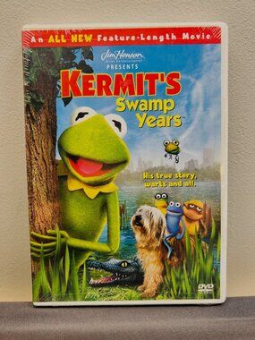 Kermits Swamp Years DVD the Frog Muppets Jim Henson Sesame Street New Sealed